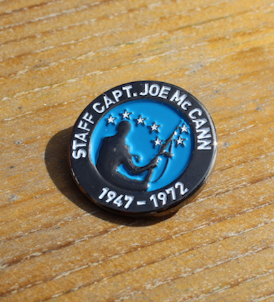 Joe McCann Badge