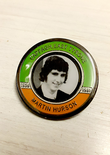 Martin Hurson Badge