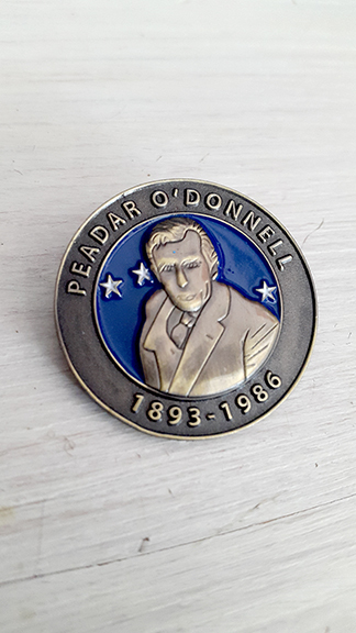 Peadar O'Donnell Badge
