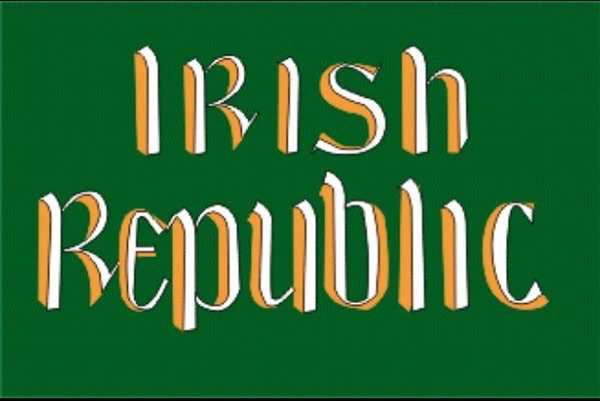 1916 Irish Republic Flag